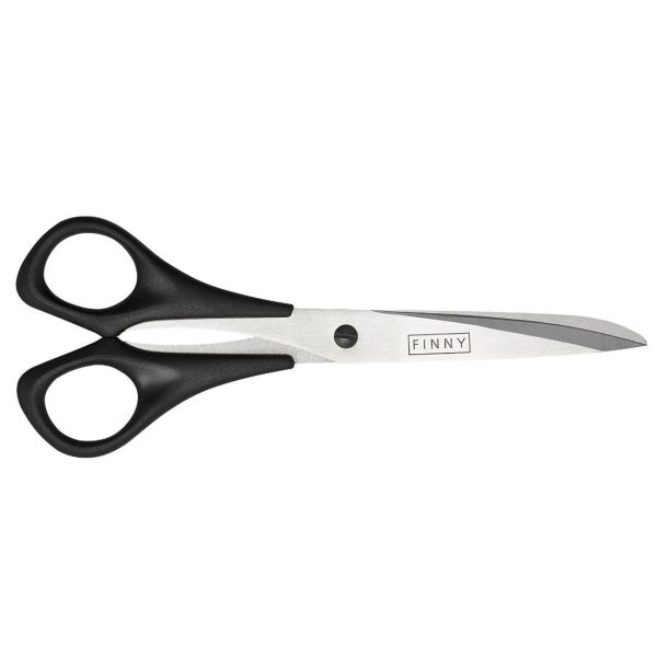 TIJERA FINNY CLASSIC COSTURA ZURDOS 15CM NEGRA